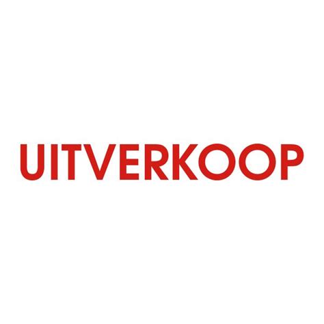 Uitverkoop .